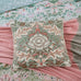 William Morris & Co Strawberry Thief/Severne Cochineal Pink 50cm x 50cm Feather Filled Cushion