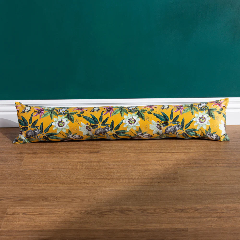 Wylder Wild Passion Creatures Draught Excluder Yellow