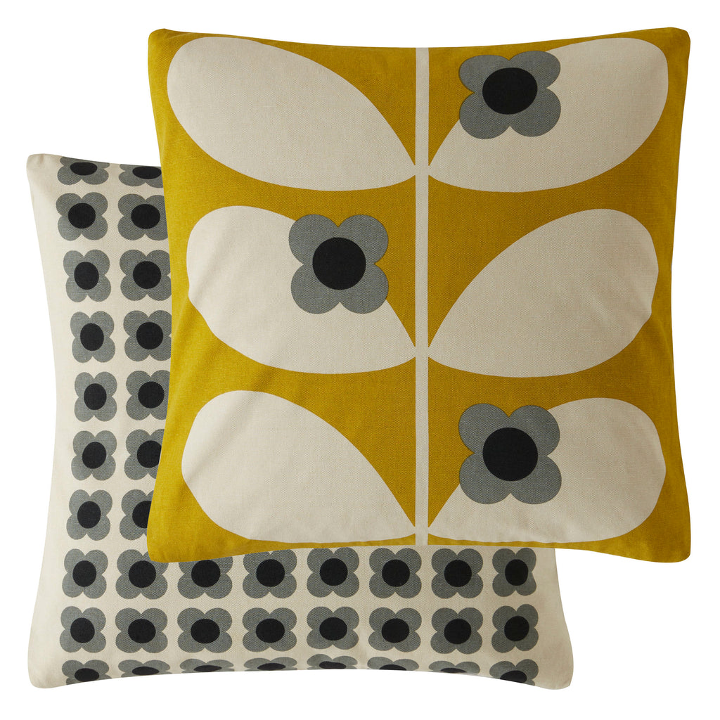 Orla Kiely Wild Rose Dandelion 45cm x 45cm Feather Filled Cushion