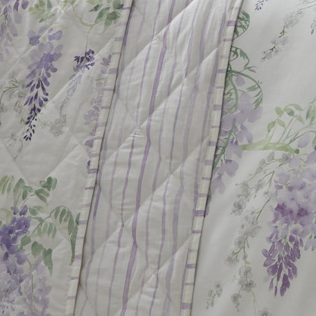 Dreams N Drapes Wisteria Lilac Duvet Set
