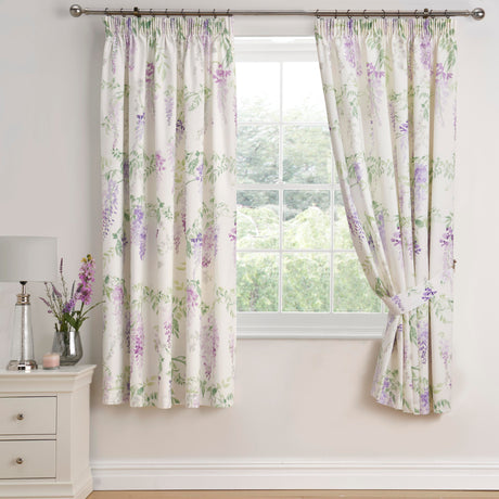 Dreams N Drapes Wisteria Lilac Duvet Set