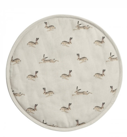 ALL25175 Sophie Allport Circular Hob Cover Hare