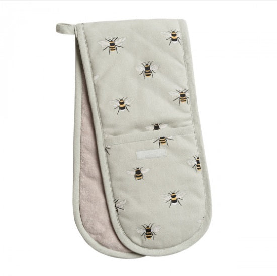 ALL36100 Sophie Allport Bees Double Oven Glove