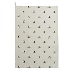 ALL36601 Sophie Allport Bees Tea Towel