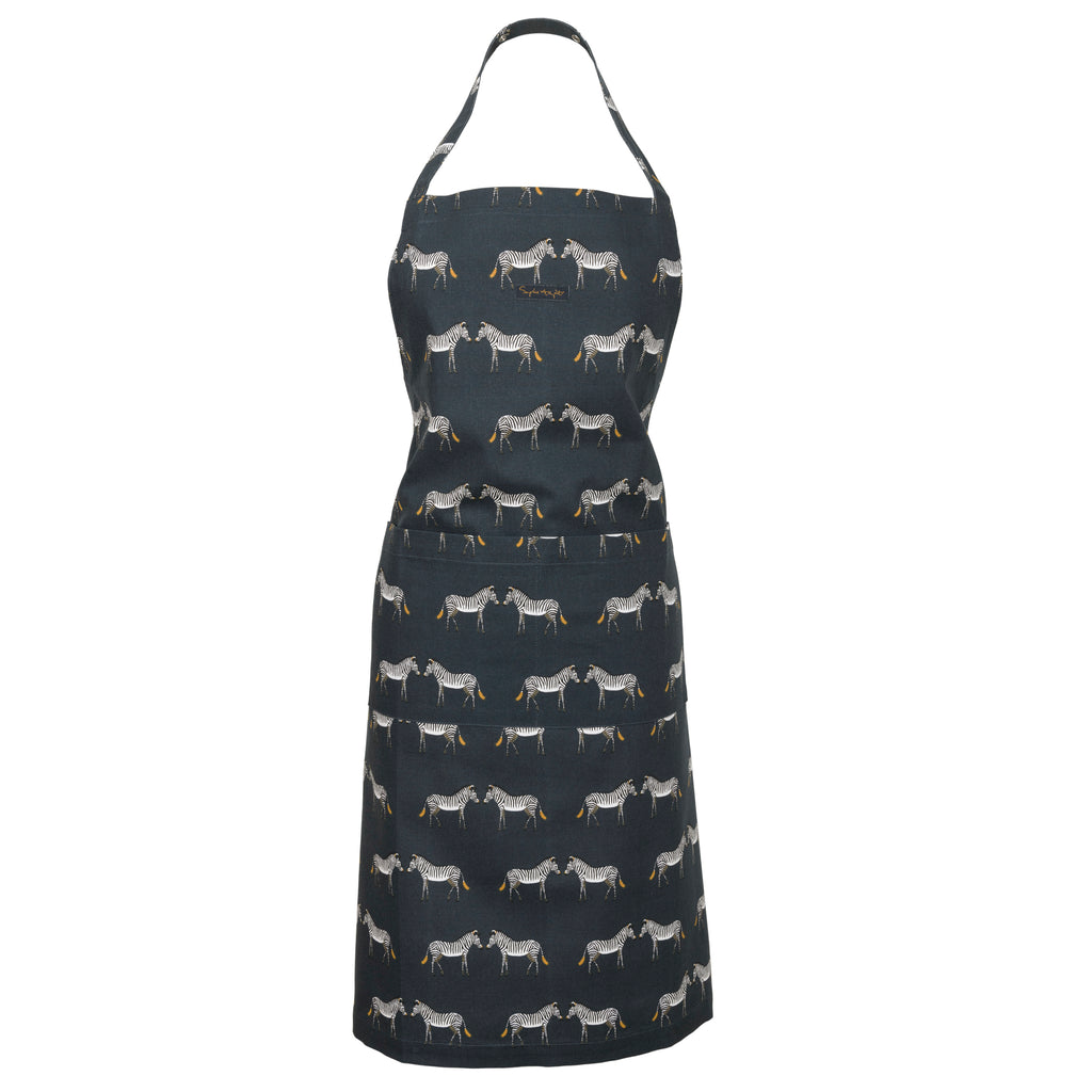 ALL67250 Sophie Allport Zebra ZSL Adult Apron