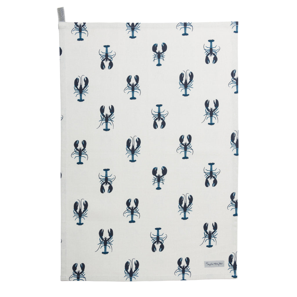 ALL68601 Sophie Allport Lobster Tea Towel