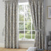 Dreams N Drapes Averie Blue 3" Heading Lined Curtains