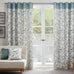 Fusion Beechwood Lined Eyelet Curtains