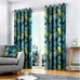 Fusion Tropical Eyelet Lined Curtains