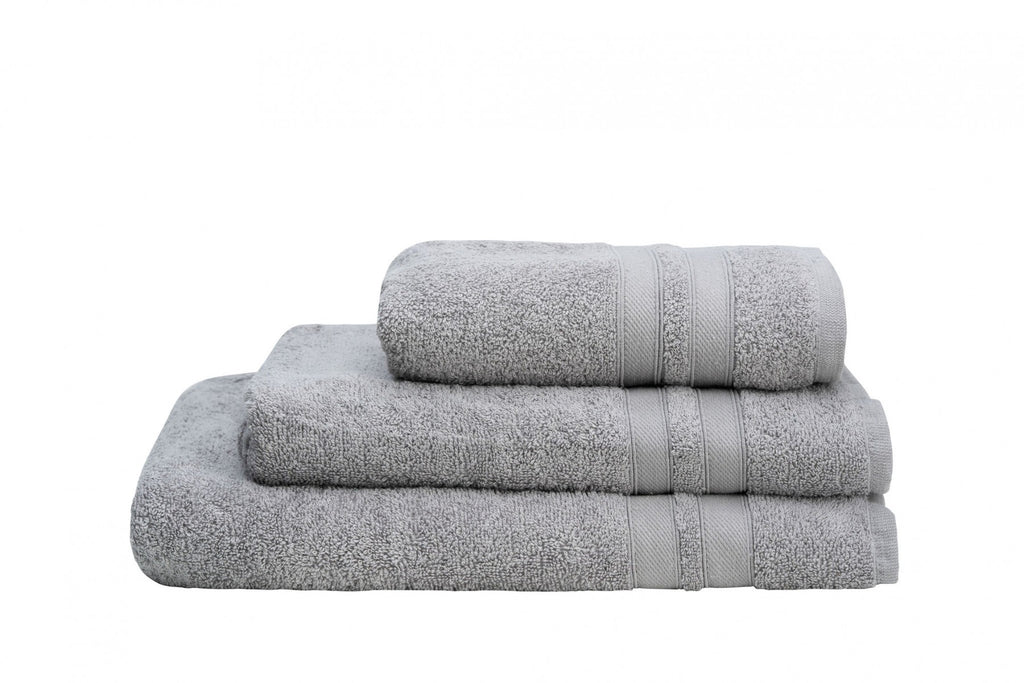 Harwoods Bellissimo Nimbus 400gsm 100% Cotton Silver Grey Towels
