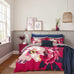 Joules Bircham Bloom Knitted Navy Throw and Cushion Accessories