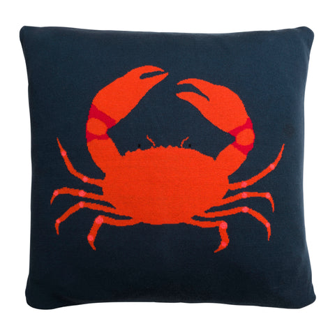 KSC6850 Sophie Allport Crab Statement Knitted 50cm x 50cm Cushion