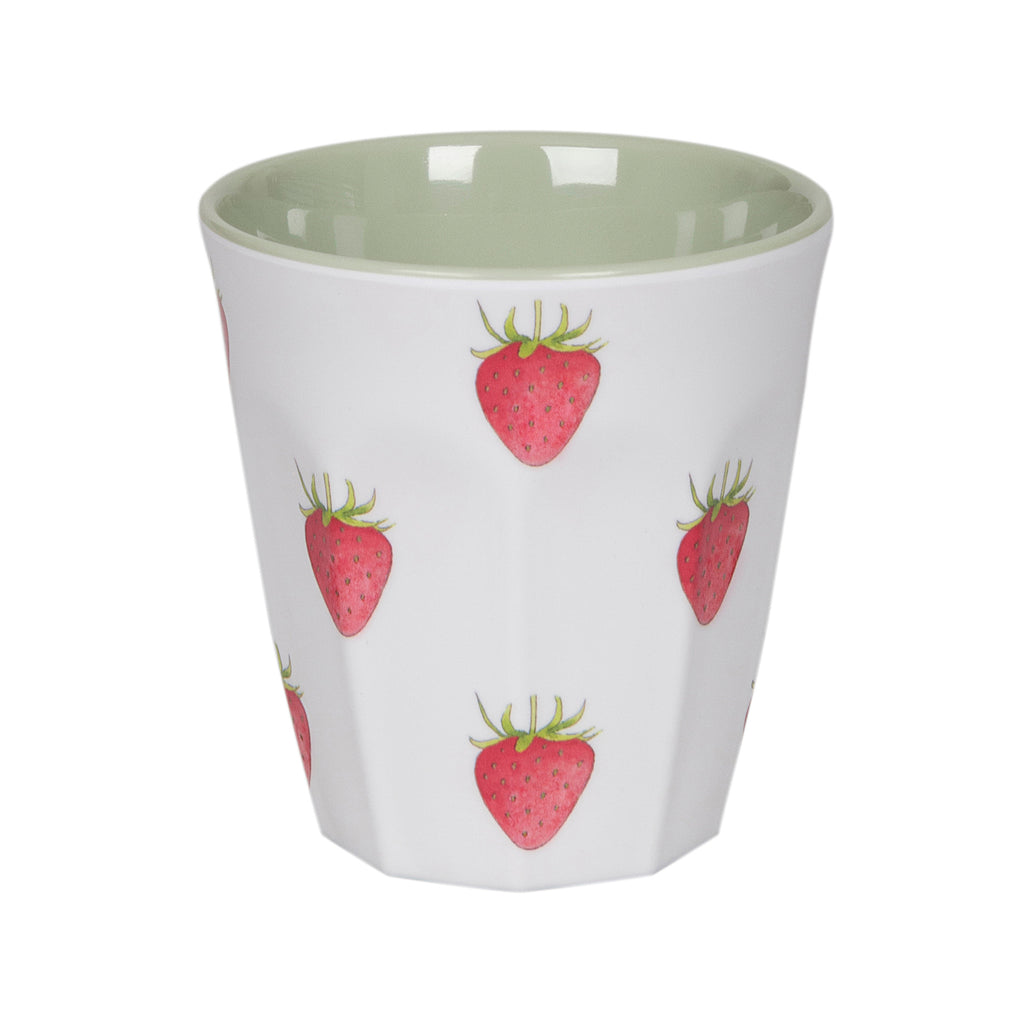 MBK9703 Sophie Allport Strawberries Melamine Beaker