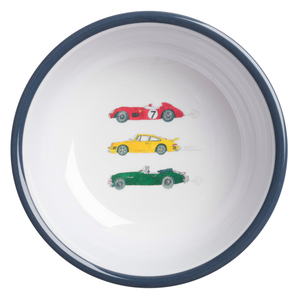 MBL91142 Sophie Allport Cars Childrens Melamine Bowl
