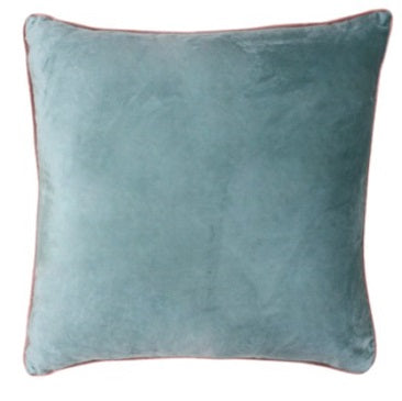 Riva Paoletti Meridian Mineral/Blush 55 x 55cm Cushion