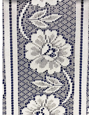 Tyrone Lace Vertical Pleated Lace Milan Blinds