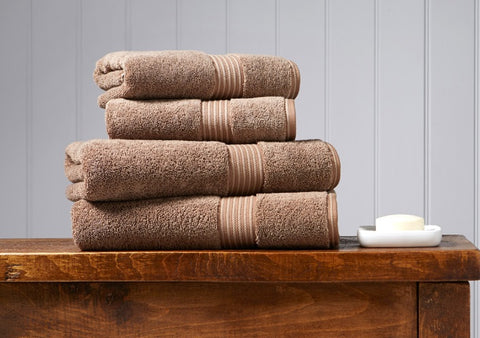 Christy Supreme Mocha 650gsm Towels