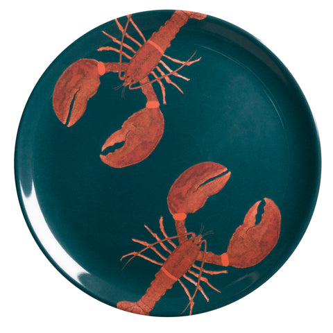 MPL6810 Sophie Allport Lobster Adult Melamine Dinner Plate