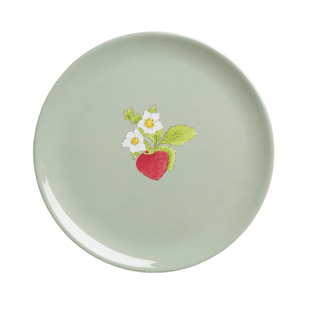 MPL9708 Sophie Allport Strawberries Melamine Side Plate