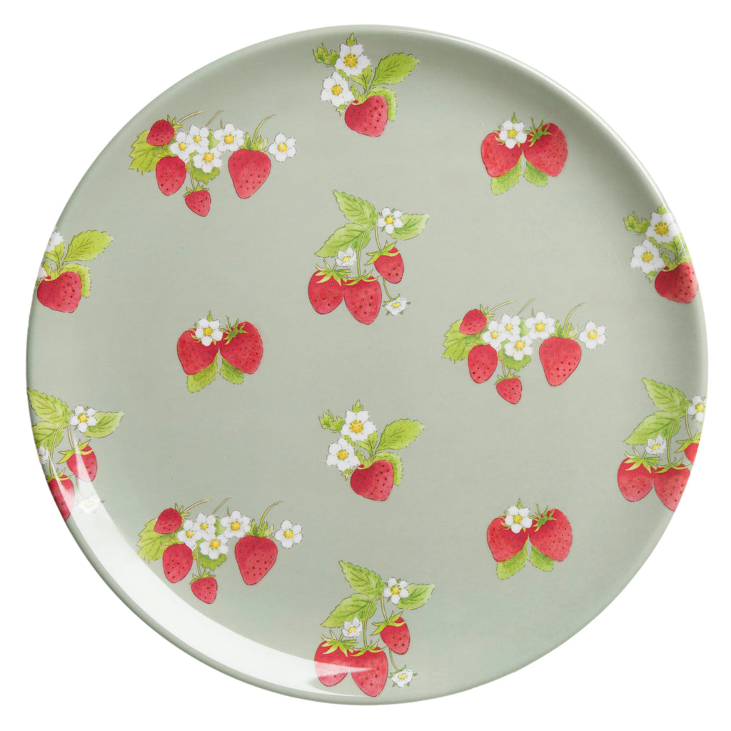 MPL9710 Sophie Allport Strawberries Melamine Dinner Plate