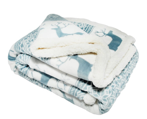 Harwoods Nordic Grey 130cm x 180cm Throw