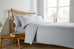 Harwoods Pinstripe Jacquard Duvet Set
