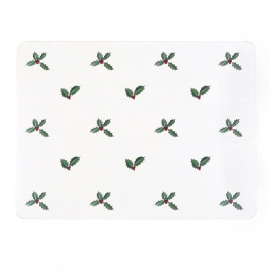 Sophie Allport PMC5001 Placemats (set of 4) Christmas Holly & Berry