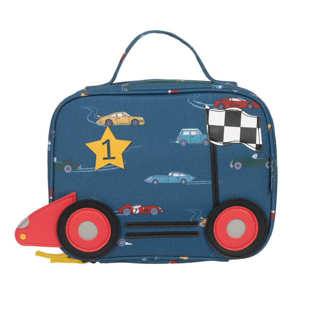 POLY91590S Sophie Allport Cars Childrens Shaped Lunch Bag