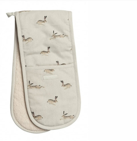 ALL25100 Sophie Allport Double Oven Glove Hare