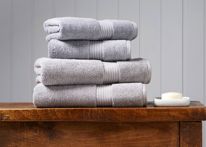 Christy Supreme Silver 650gsm Towels