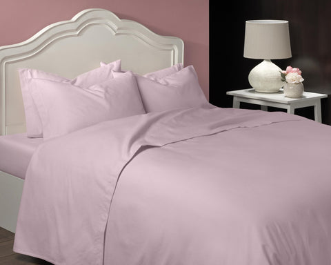 Design Port 100% Brushed Cotton Pink 180gsm Sheets
