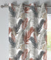 Fusion Tropical Eyelet Lined Curtains