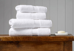 Christy Supreme White 650gsm Towels