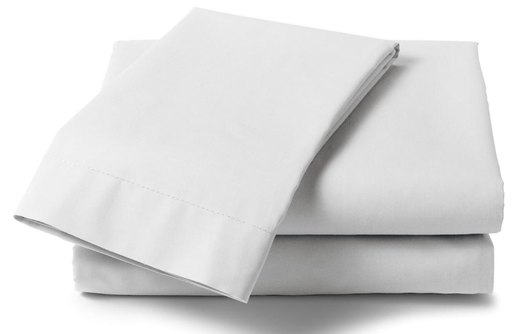 Extra Large Percale Pillowcase Pairs 22 x31  White